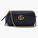 Gucci GG Chain Bag Matelasse Mini Black