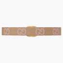Gucci GG Marmont Jumbo GG Belt Beige/Light Pink