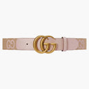 Gucci GG Marmont Jumbo GG Belt Beige/Light Pink