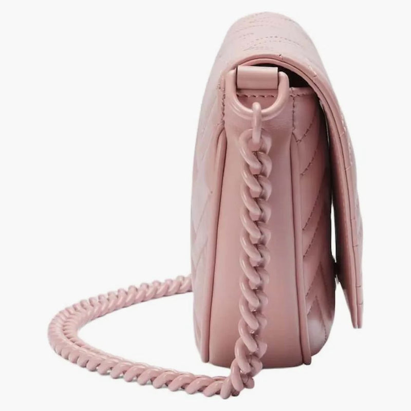 Gucci GG Marmont Matelasse Chain Mini Bag Light Pink