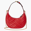 Gucci Gg Marmont Matelasse Mini Bag Red