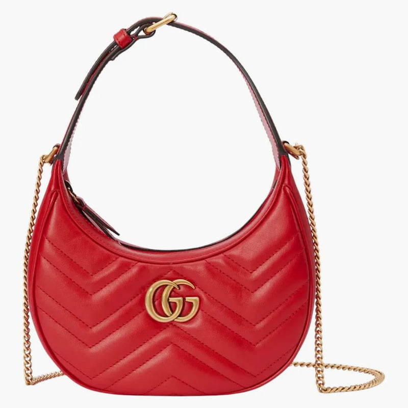 Gucci GG Marmont Matelasse Mini Bag Red