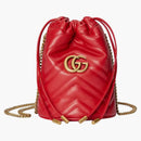 Gucci Gg Marmont Matelasse Mini Bocket Borsa