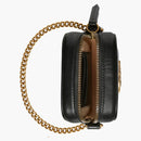 Mini borsa GG GG GG Marmont Nero