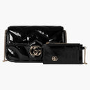 Gucci Gg Marmont Mini Bag With Card Case Black