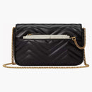 Gucci GG Marmont mini axelväska svart