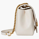 Gucci Gg Marmont Mini Shoulder Bag Matelasse Chevron White
