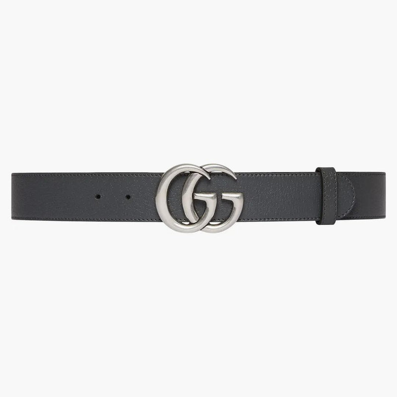 GG GG GG Marmont Reversible Belt Grey/Black
