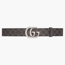 GG GG GG Marmont Reversible Belt Grey/Black