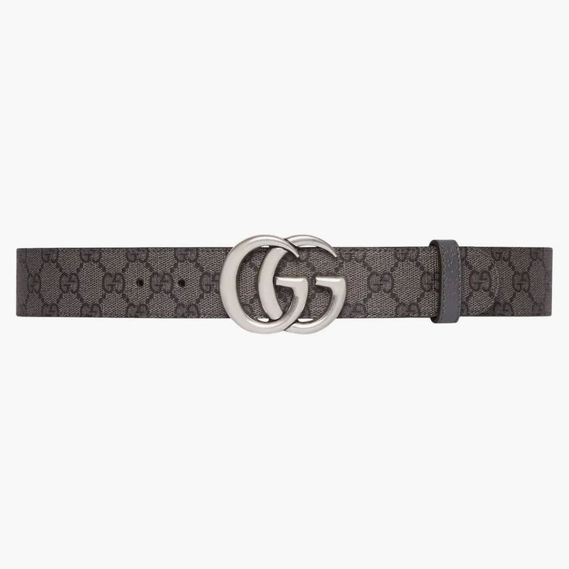 GG GG GG Marmont Reversible Belt Grey/Black
