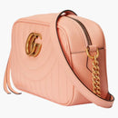 Gucci Gg Marmont Shoulder Bag Peach