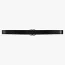 Gucci Gg Marmont Belt Palladium-toned Buckle .8 Width Black