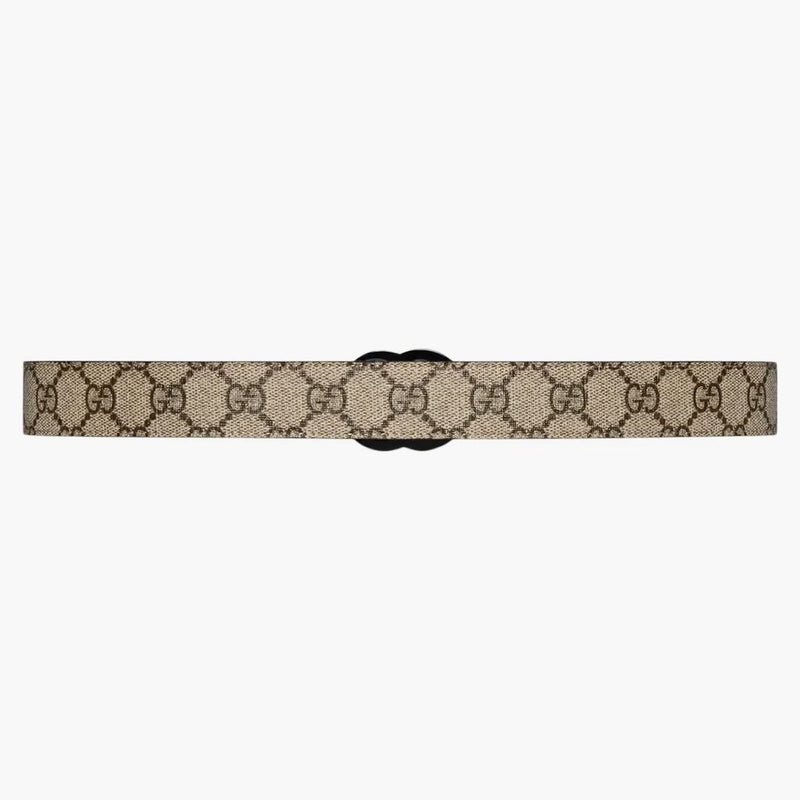 Gucci GG Marmont Thin Belt GG Supreme Beige/Ebony