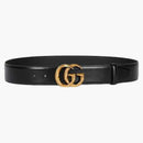 Gucci GG Marmont Wide Belt Black