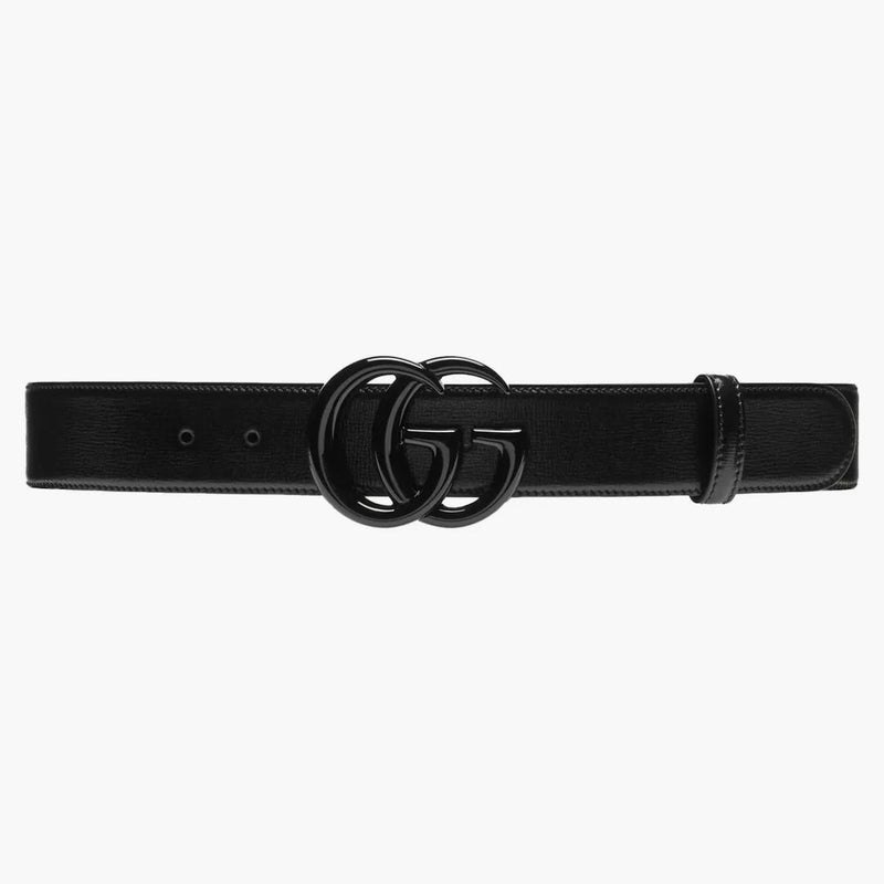 Gucci GG Marmont Wide Belt Black