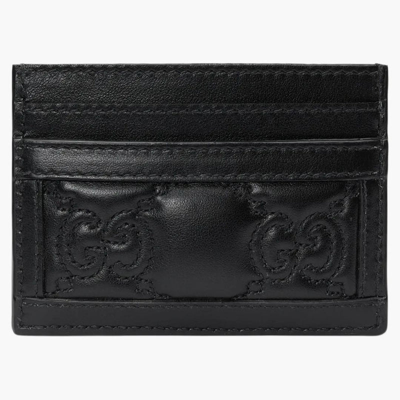 Gucci GG Matelasse Card Case Black