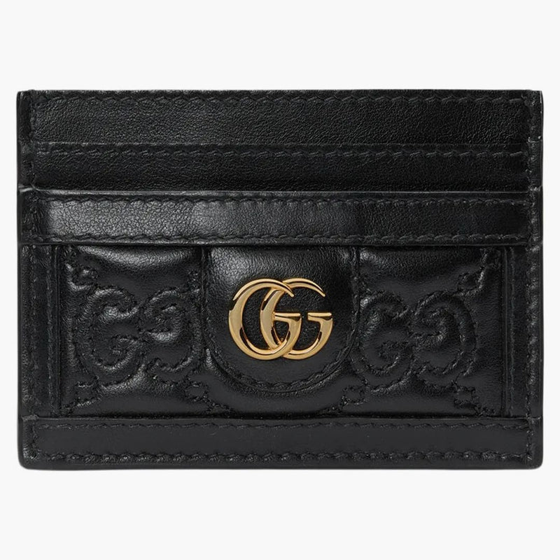 Gucci GG Matelasse Card Case Black