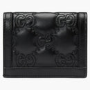 Gucci GG Matelasse Card Case Wallet Black