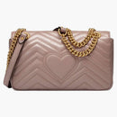 Gucci GG Matelasse Shoulder Bag Mini Dusty Pink
