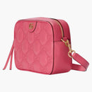 Gucci gg matelasse liten väska rosa