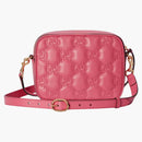 Gucci gg matelasse liten väska rosa