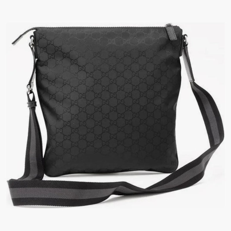 Gucci Gg Messenger Borse Guccissima Black