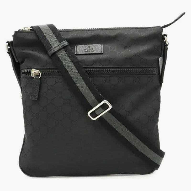 Gucci Gg Messenger Borse Guccissima Black