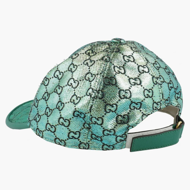 Kovová baseballová čepice Gucci GG Green