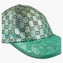 Gucci GG Metallic Baseball Cap Green