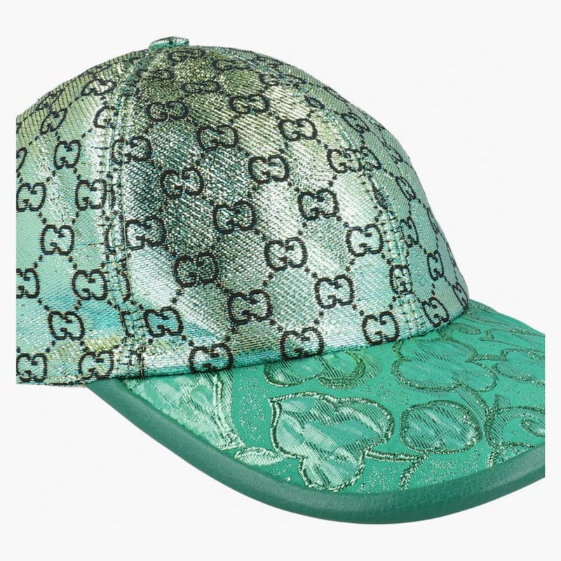 Kovová baseballová čepice Gucci GG Green