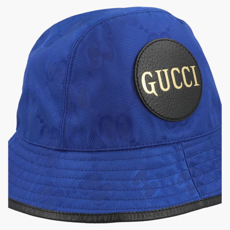 Bucci GG Monogram kbelík má jasně modrou