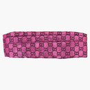 Gucci GG Monogram Metallic Headband Purple