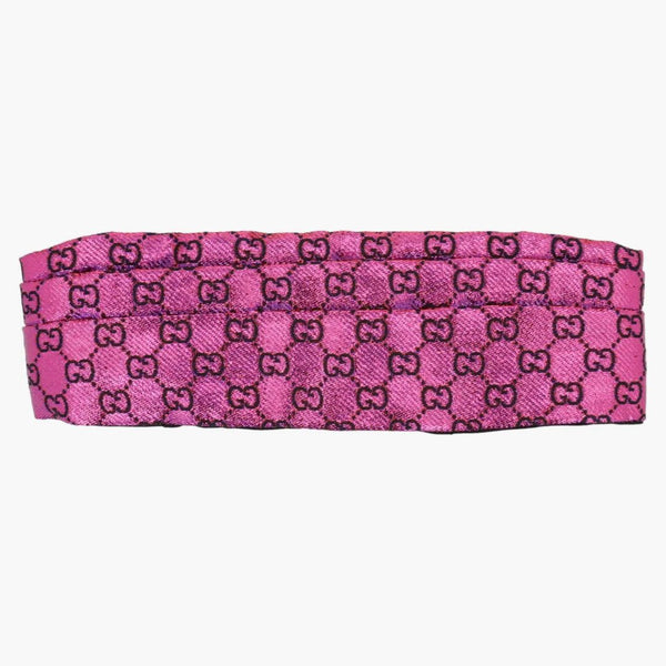 Gucci GG Monogram Kovový čelenka fialová