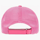 Gucci GG Monogram Print Trucker Cap Pink/Blue