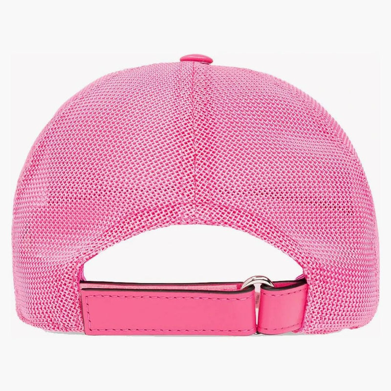Gucci GG Monogram Print Trucker Cap Pink/Blue