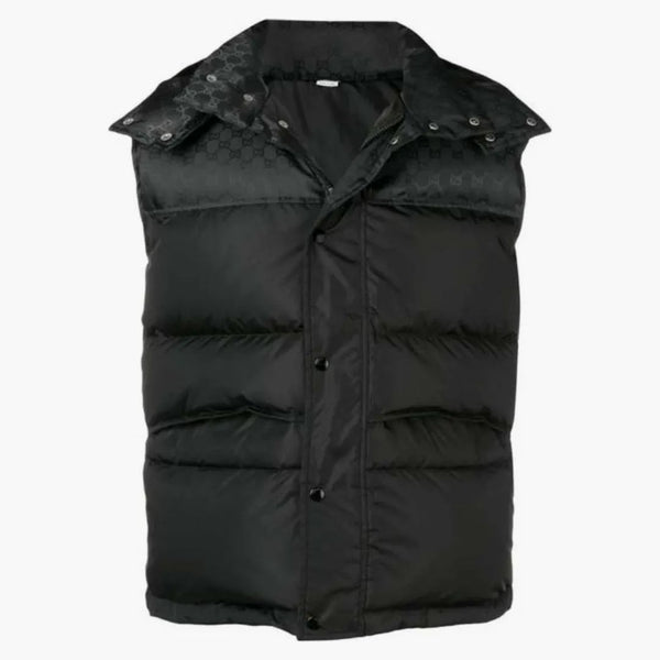Gucci GG Padded Gilet Black