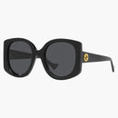Gucci GG Rectangle Sunglasses Black (GG1257S-001)