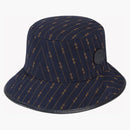 Reverzibilní kbelík Gucci GG má modrou