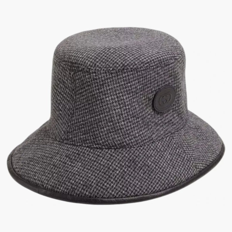 Gucci GG Reverzibilní kbelík má šedou/černou
