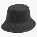 Gucci GG Reversible Bucket has Gray/Black