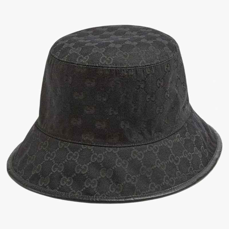 Gucci GG Reverzibilní kbelík má šedou/černou