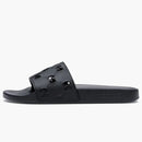 Gucci Gg Slide Rubber Black