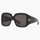Gucci GG Square Wrap Sunglasses Black (GG1402S-001)
