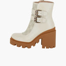 Gucci GG Supreme Ankle Accent Ankle Boots White (Women's)