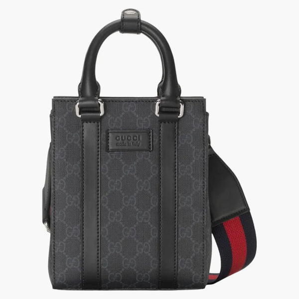 Gucci GG Supreme Canvas Dead Bag Black