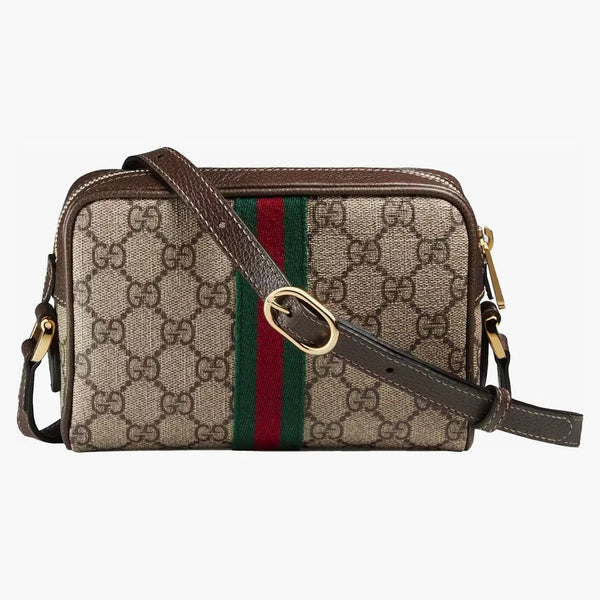 Gucci GG Supreme Ophidia Monogram Crossbody Beige/Ebony