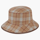 Gucci gg supreme reversible Bucket has Bucket has beige brown