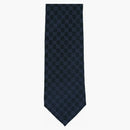 Gucci GG Supreme Silk Tie Blue