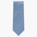 Gucci GG Supreme Silk Tie Light Blue