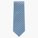 Gucci GG Supreme Silk Tie Light Blue